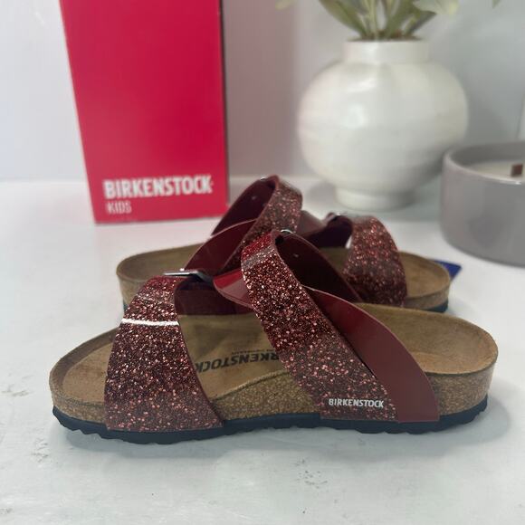 Birkenstock Salina Sandal Cosmic Sparcle Port Mix Kid's 8/EU 26 NWB Narrow Fit - Picture 7 of 10